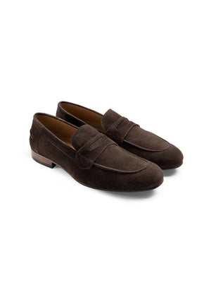 The Blakeney - Men's Loafer - Chocolate Suede