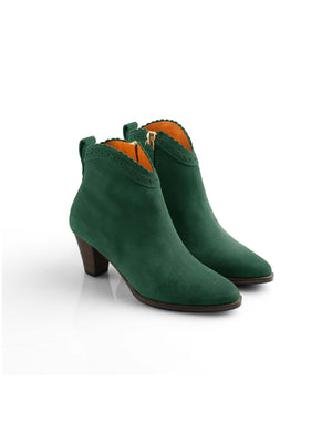The Regina Ankle Boot - Limited Edition Emerald Green