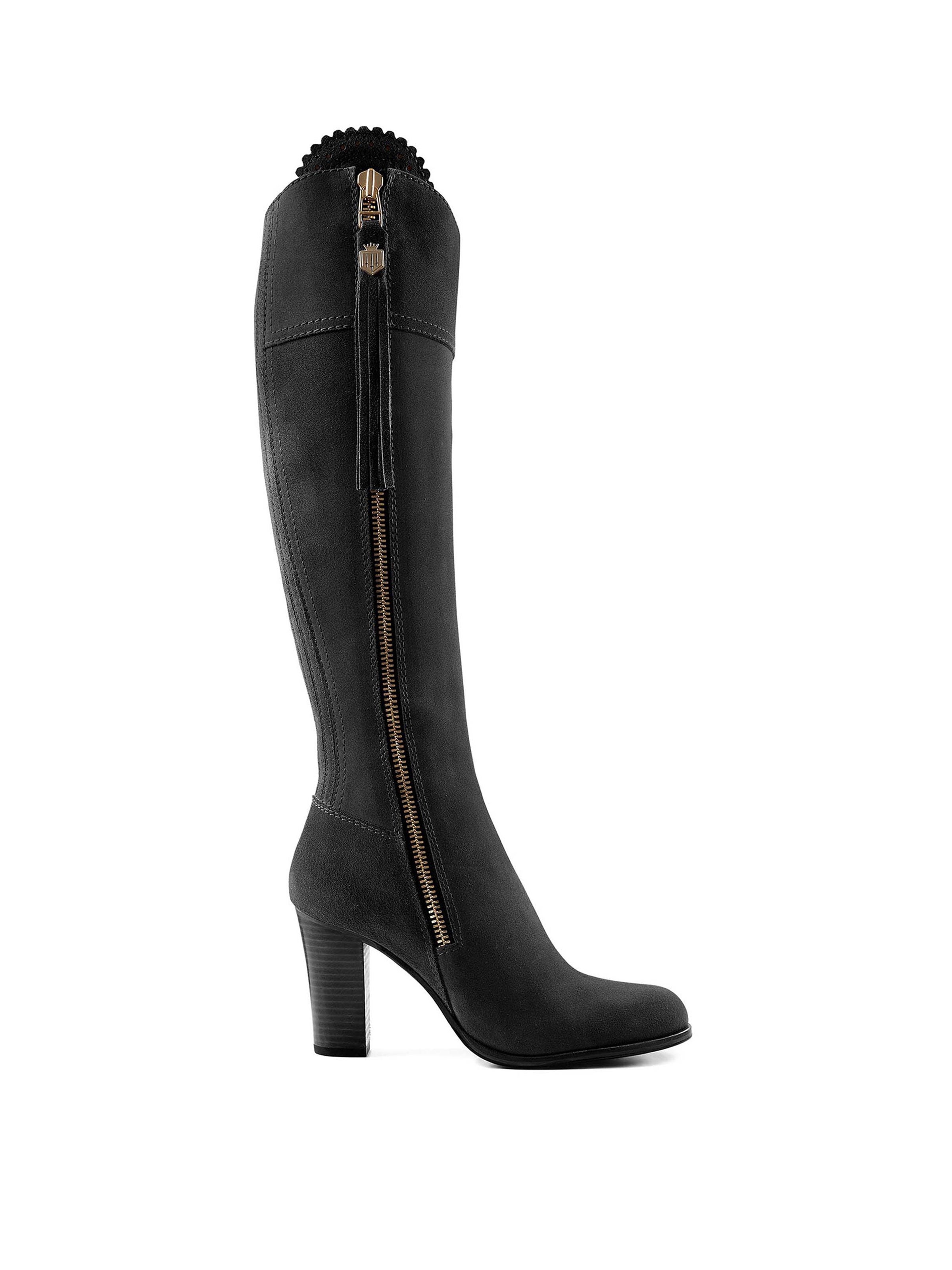 High Heeled Regina Suede