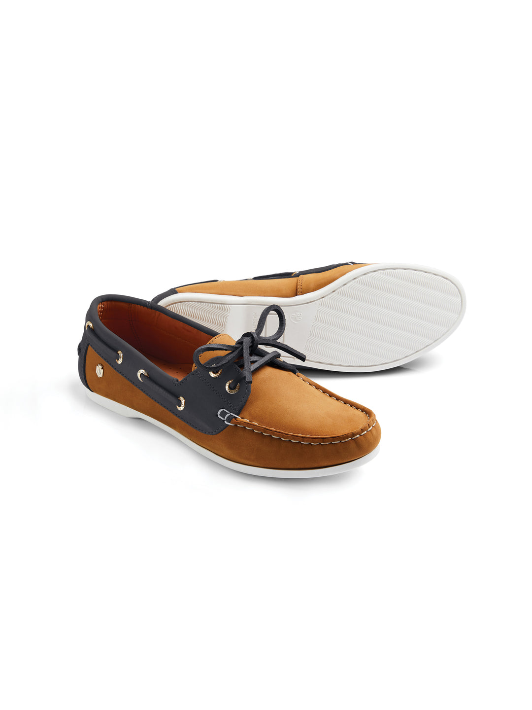 Salcombe - Tan & Navy - Shoes