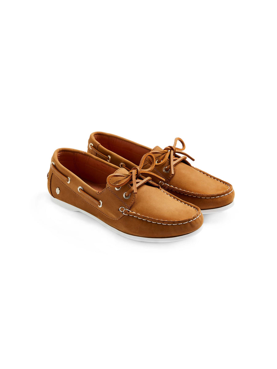 The Salcombe - Women's Deck Shoes - Tan