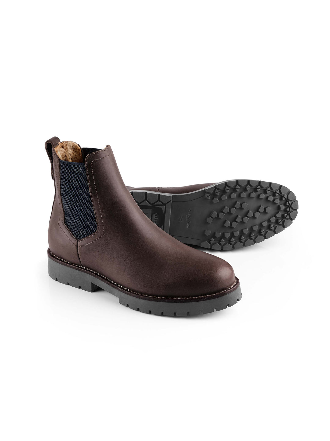 Sheepskin Boudica - Mahogany - Ankle Boots