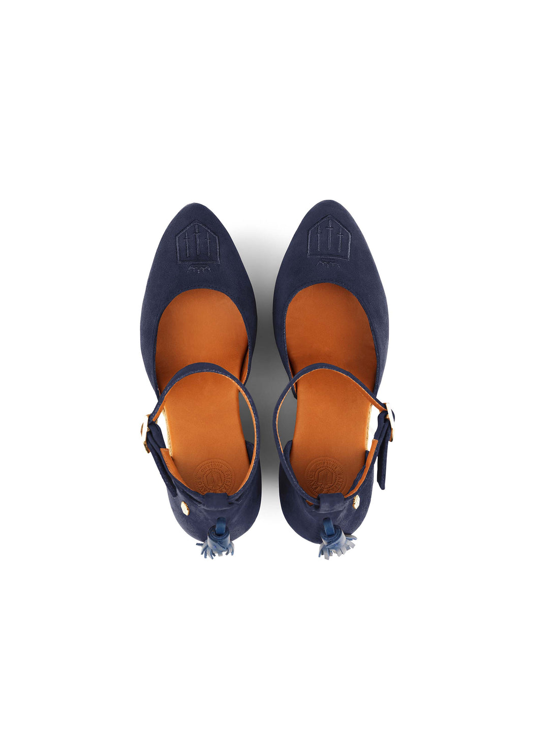 Monaco Wedge - Navy - Sandals