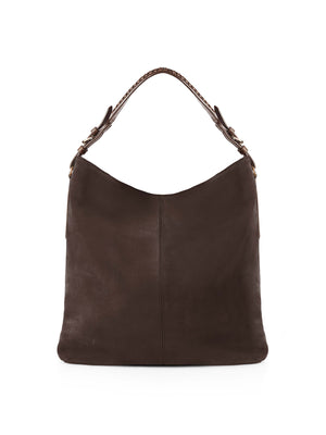 The Tetbury - Women's Tote Bag - Chocolate Suede