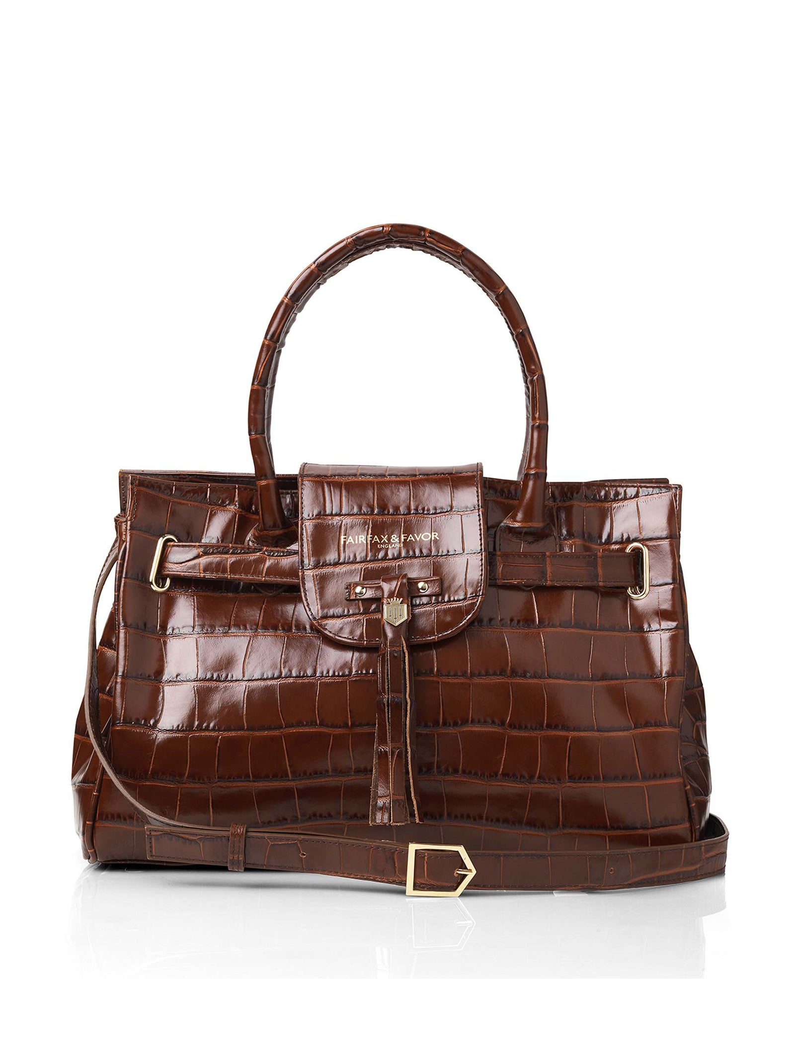 Windsor Handbag Conker Leather